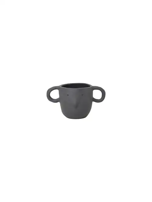 Ferm Living Mus Tischlampe Klein H: 9 cm - Dunkelgrau