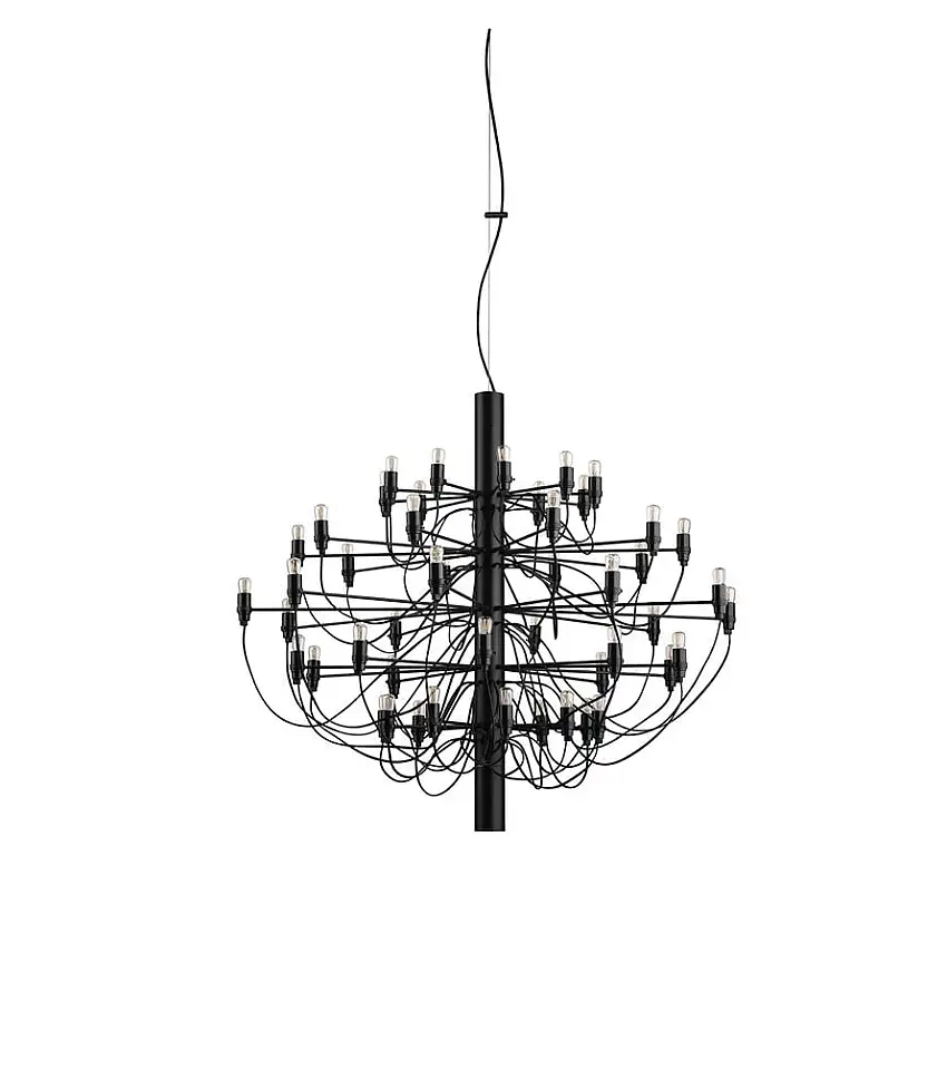 FLOS 2097/50 Kronleuchter Ø: 100 cm - Schwarz