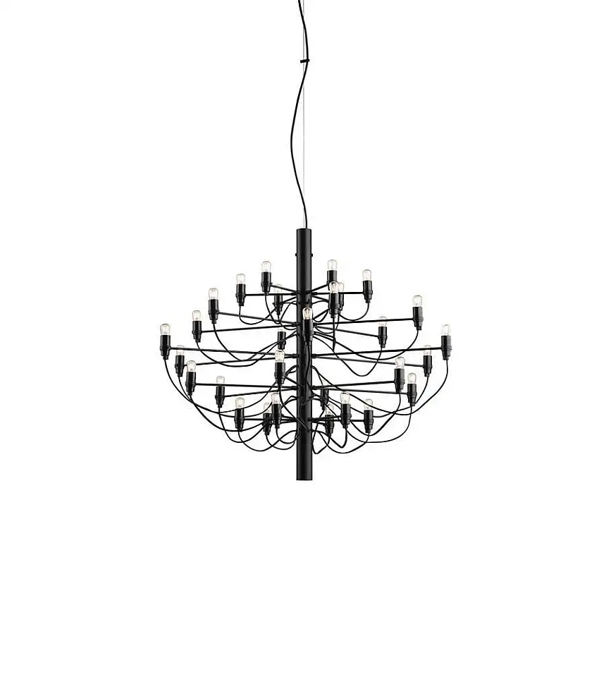 FLOS 2097/30 Kronleuchter LED Ø: 88 cm - Schwarz