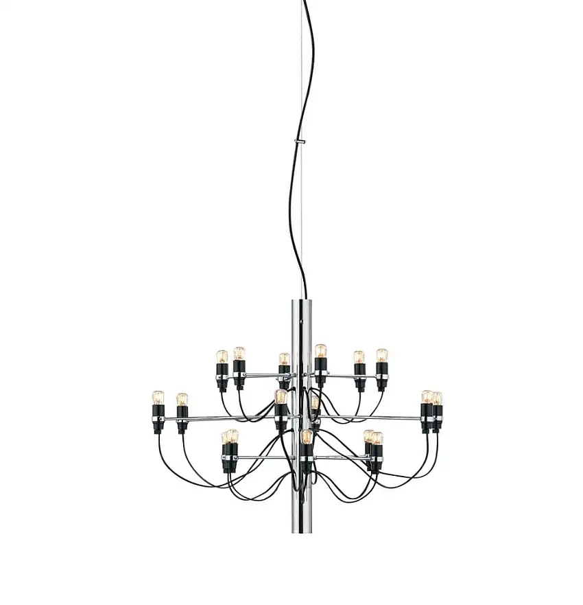 FLOS 2097/18 Kronleuchter LED Ø: 70 cm - Chrom