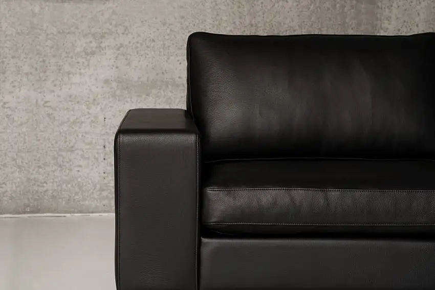 Mogens Hansen MH 221 3-Personen-Sofa L: 238 cm – Premium-Leder / Schwarz