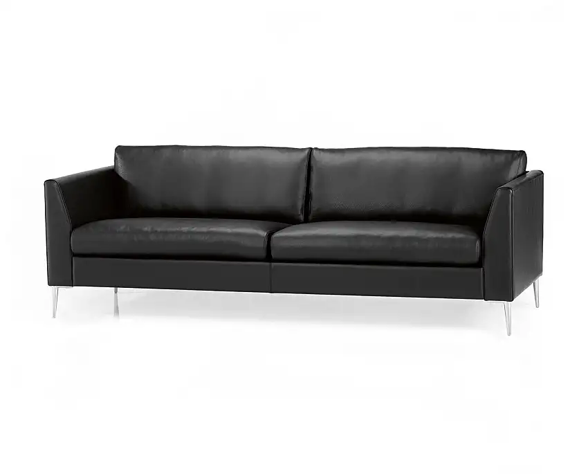Mogens Hansen MH 272 2 1/2-Personen-Sofa L: 192 cm – Premium-Leder / Schwarz