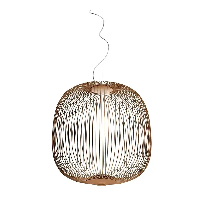 Foscarini Spokes 2 Midi Pendel LED My Light H: 45 cm - Kobber