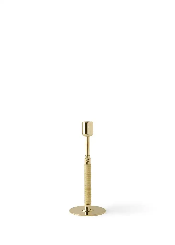 Audo Copenhagen Duca Kerzenhalter H: 16 cm – Messing poliert