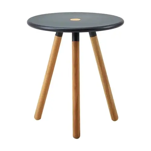 Cane-line Outdoor Area Taburet H: 46,5 cm – Teak/Lavagrau