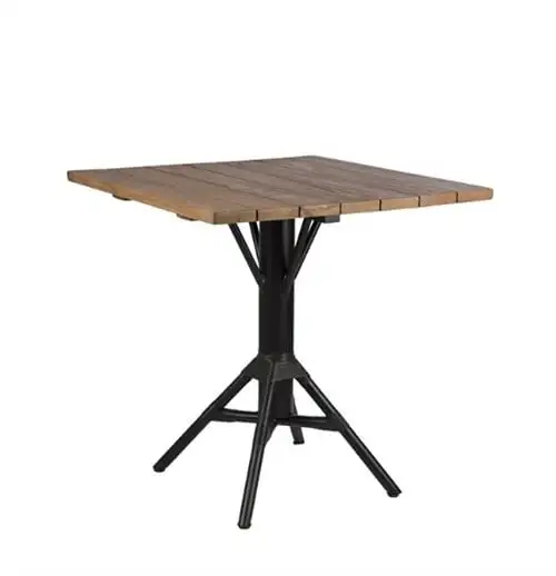 Sika-Design Nicole Cafétisch 70x70cm - Schwarz