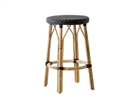 Sika-Design Simone Counterstol H: 68 cm - Schwarz