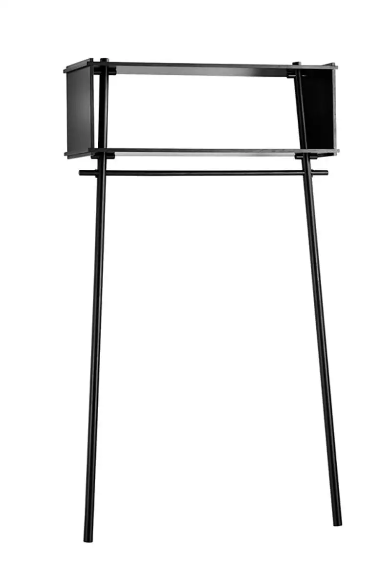 Woud Tøjbox Garderobe Large L: 112 cm - Schwarz