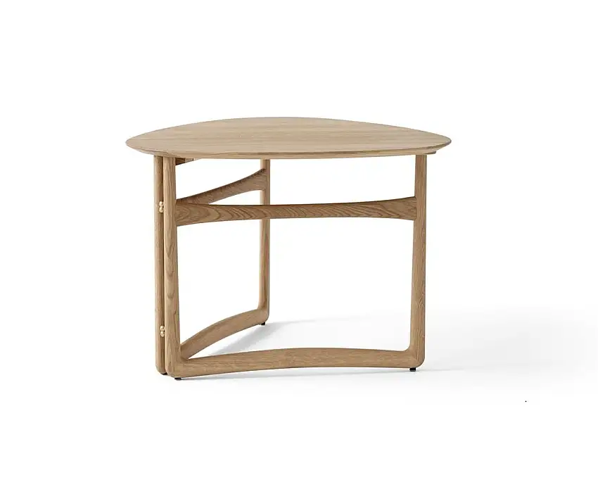 &Tradition Drop Leaf HM5 Loungebord H: 56 cm - Hvidolieret Eg