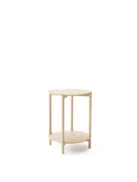 DUX Lunaria Tisch, klein – Esche natur