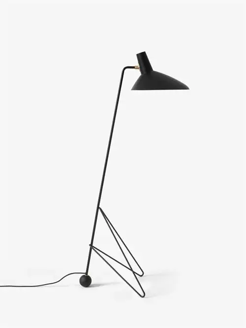 &Tradtion HM8 Stativ-Stehleuchte H: 134 cm – Schwarz
