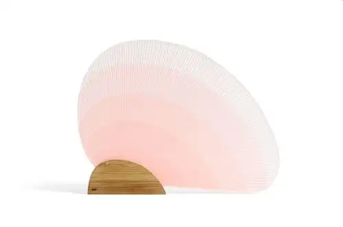 HAY Bambus-Papierfächer L:28 x H:21,5 cm – Rosa OUTLET