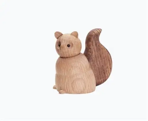 Andersen Furniture Eichhörnchenfigur Mittel 9x5,5x8,5 cm - Eiche