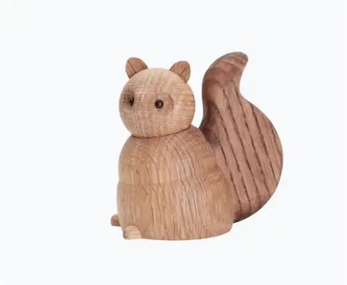 Andersen Furniture Eichhörnchenfigur Groß 10,5x6,5x10 cm - Eiche
