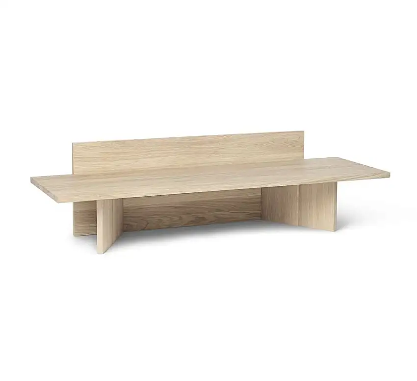 Ferm Living Oblique Bench B: 120 cm – Eiche natur