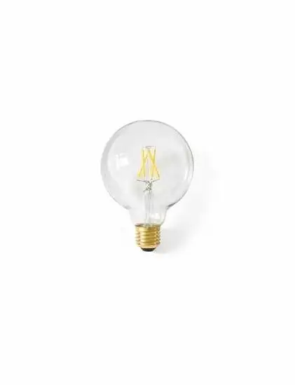 Audo Copenhagen Globe Bulb LED DTW E27 Ø: 9,5 cm - Klar