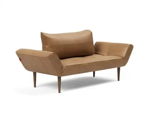 Innovation Living Zeal Styletto Daybed 72x178 cm - Dunkles Holz/Fanualbraun