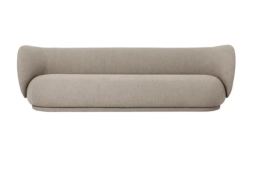 Ferm Living Rico 4-Personen-Sofa Boucle L: 260 cm - Sand