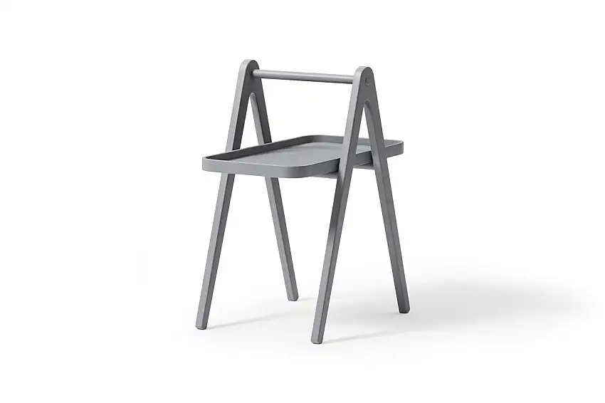 Wendelbo Floater Couchtisch – grau gebeizte Tischplatte OUTLET