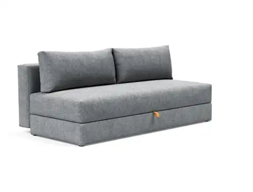 Innovation Living Osvald Schlafsofa L: 200 cm – Mat Sort/Twist Granite