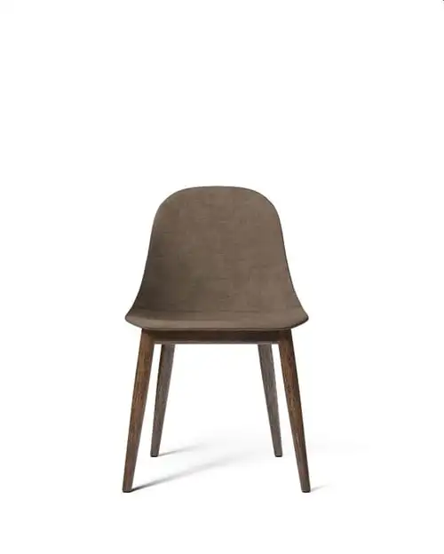 Audo Copenhagen Harbour Side Dining Chair SH: 45 cm – Remix 233 / Gestell aus dunkel gebeizter Eiche