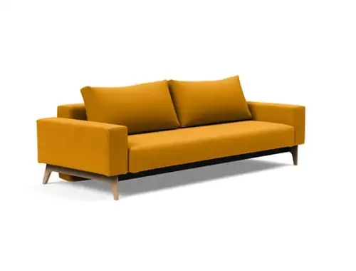 Innovation Living Idun Schlafsofa L: 242 cm – Eg/Elegance Burned Curry