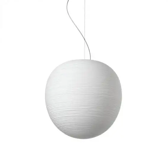 Foscarini Rituals XL Pendelleuchte H: 41 cm – Weiß/Weiß