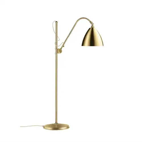 Bestlite BL3 Stehleuchte Ø: 21 cm M Messingsockel – Messingschirm