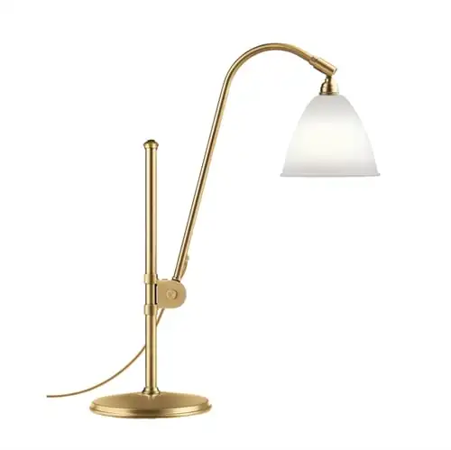 Bestlite BL1 Tischleuchte Ø: 16 cm – Bone China/Messing
