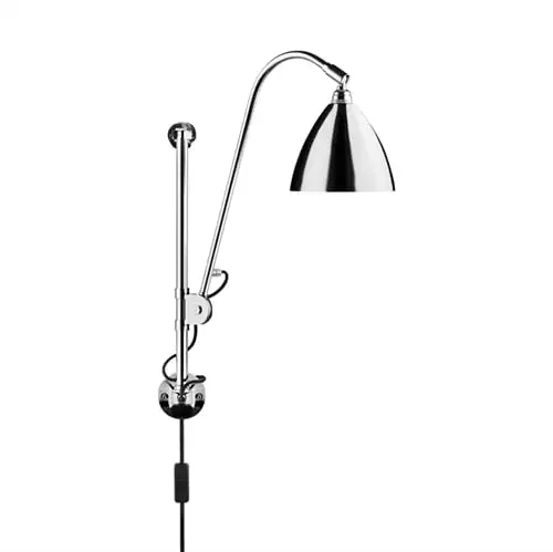 Bestlite BL5 Wandleuchte Ø: 16 cm Chromsockel – Chromschirm