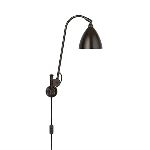 Bestlite BL6 Wandleuchte Ø: 16 cm – Sockel aus schwarzem Messing