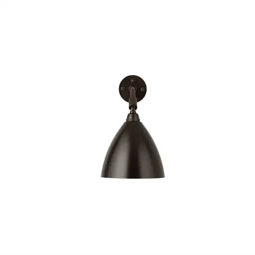 Bestlite BL7 Wandleuchte Ø: 16 cm – Sockel aus schwarzem Messing