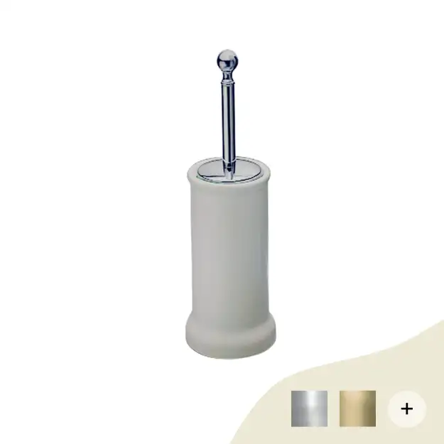 Freistehende WC-Bürstengarnitur Canto, Keramik