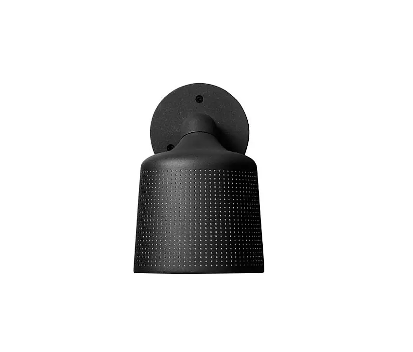 Vipp 551 Außenwandstrahler Ø: 13,5 cm – Schwarz