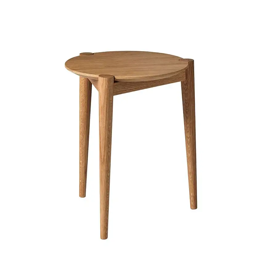 FDB Furniture J160 Søs Hocker H: 45 cm – Massive geölte Eiche