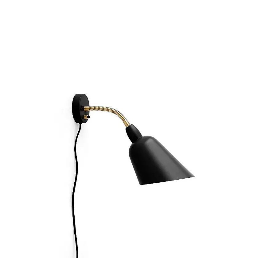&Tradition Bellevue Wall AJ9 – Schwarz/Messing