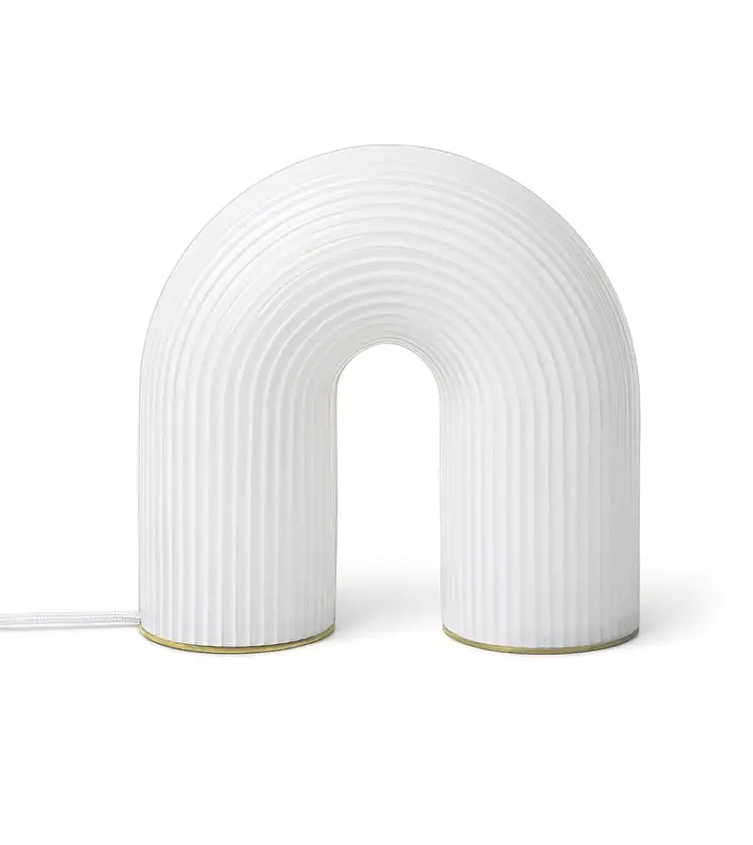 Ferm Living Vuelta Lampe H: 21,5 cm - Weiß