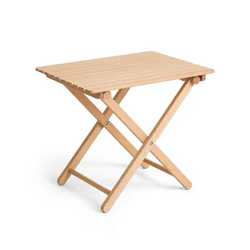 HAY Klapptisch für den Außenbereich, klein B: 41 cm - Bøg/Natur
