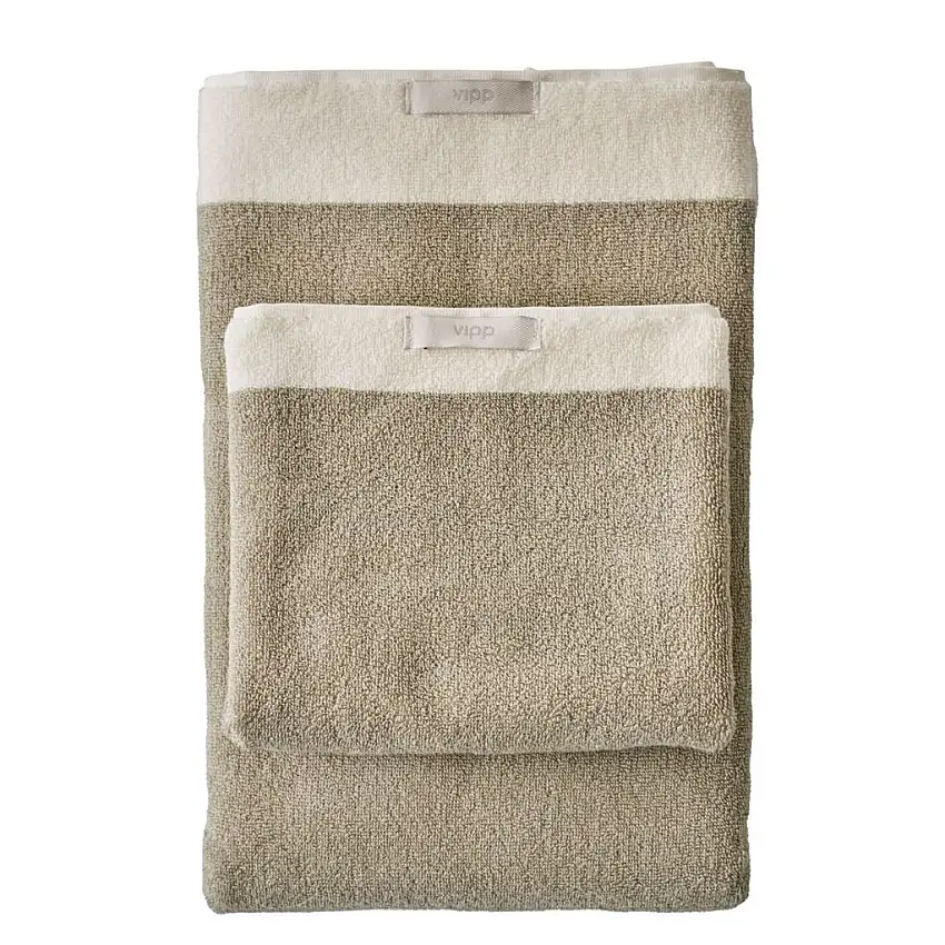 Vipp 105 Handtuch 100x180 cm - Bio-Baumwolle/Khaki