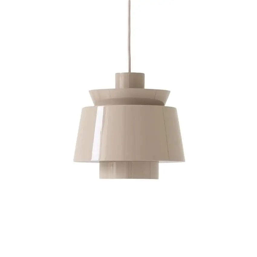 &Tradition JU1 Utzon Pendelleuchte Ø: 22 cm - Grau Beige