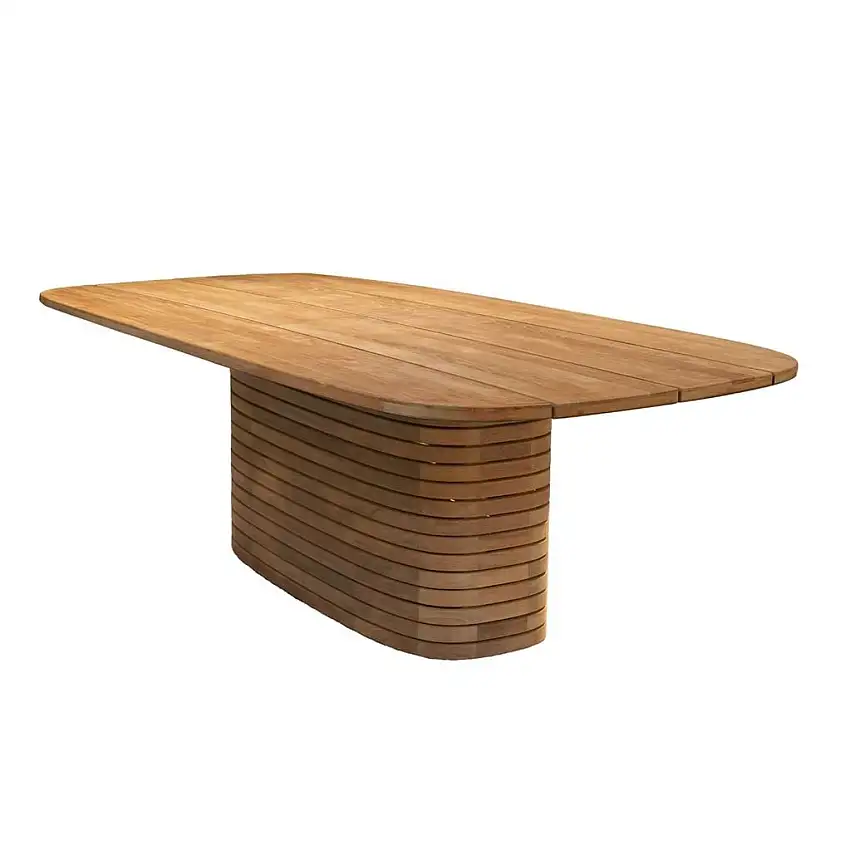 Cane-line Outdoor Mellow Spisebord Ovalt Medium - Teak/Teak