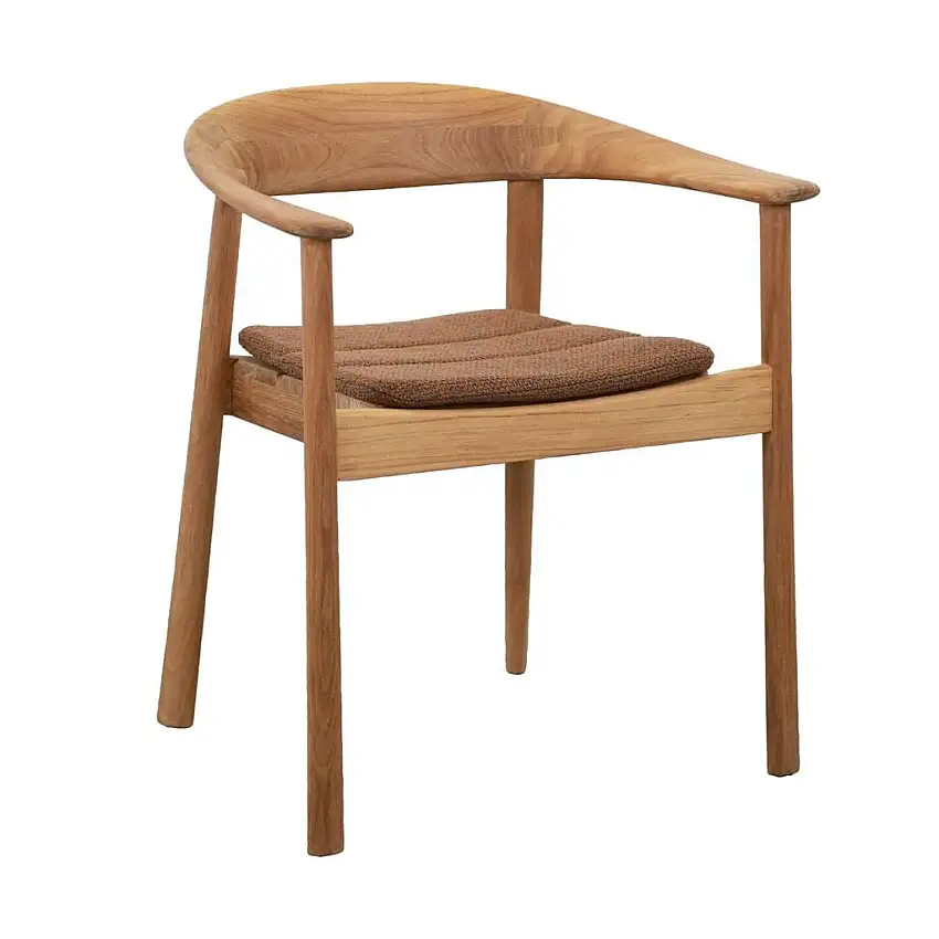 Cane-line Majestic Armstol – Teak/Umbra Braun