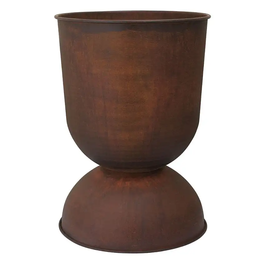 Ferm Living Sanduhrtopf Groß - Eisen/Rost