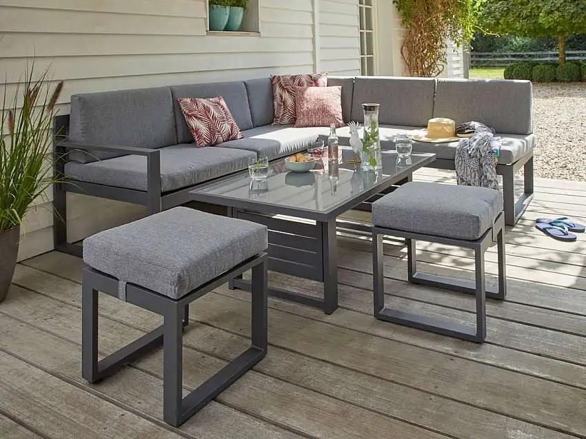 Gartenlounge 5-teilig HENDERSON