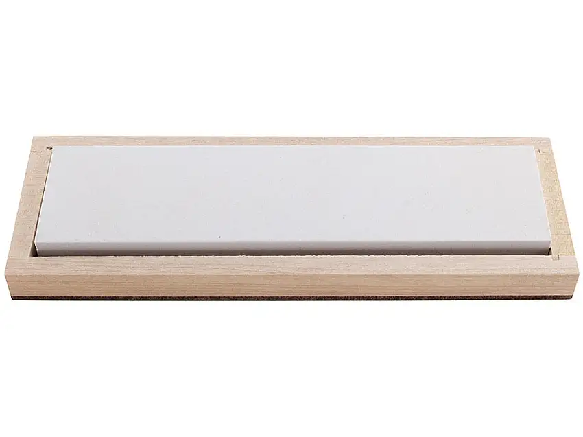 RH PREYDA Hard Arkansas, Bench Stone, Körnung 800-1000, Stein 200x50x12 mm, Holzschatulle