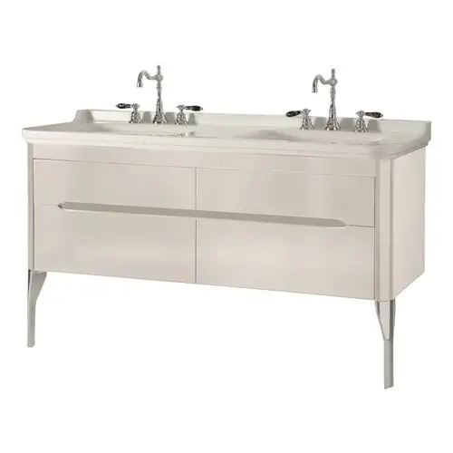 Doppelwaschbecken Waldorf 150 inklusive Unterbauschrank / Kommode, Kerasan