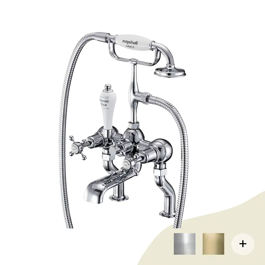 Badewannenarmatur Burlington zur Wannenrandmontage