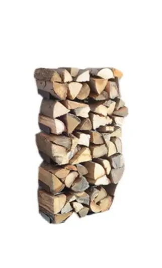 Radius Wooden Tree Kaminholzwandregal