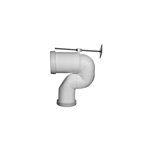 WC Abflussrohr variabel, Kunststoff