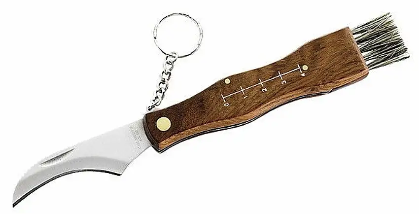 CJH Pilzmesser mit Bürste & Nylon-Etui ART000146